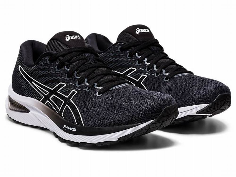 Chaussures Running Asics GEL-CUMULUS 22 Femme Noir Grise | JCY-032781