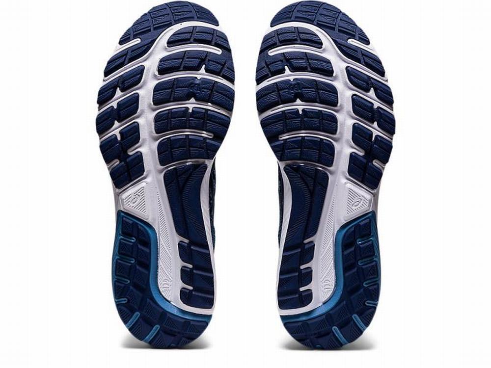 Chaussures Running Asics GEL-CUMULUS 22 KNIT Homme Grise Bleu Marine | JTD-601923