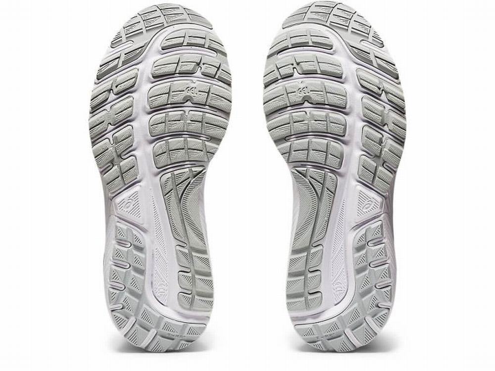 Chaussures Running Asics GEL-CUMULUS 22 Femme Blanche Grise | LBU-351879