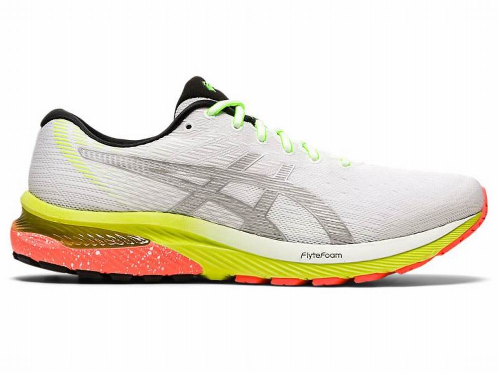 Chaussures Running Asics GEL-CUMULUS 22 LITE-SHOW Homme Blanche Argent | UXI-786594