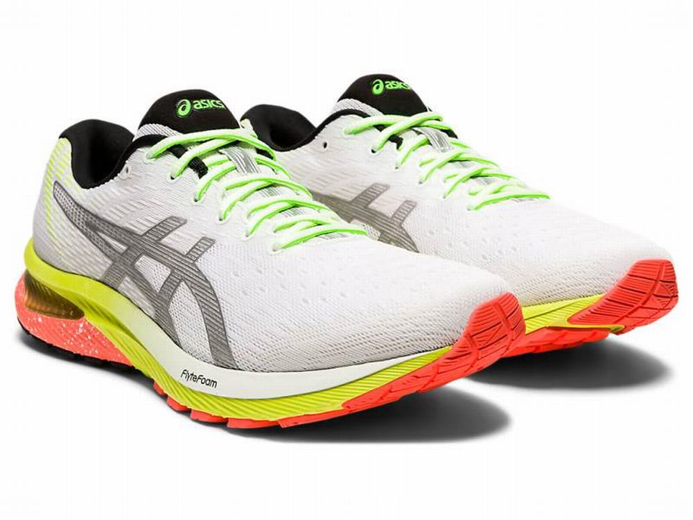 Chaussures Running Asics GEL-CUMULUS 22 LITE-SHOW Homme Blanche Argent | UXI-786594