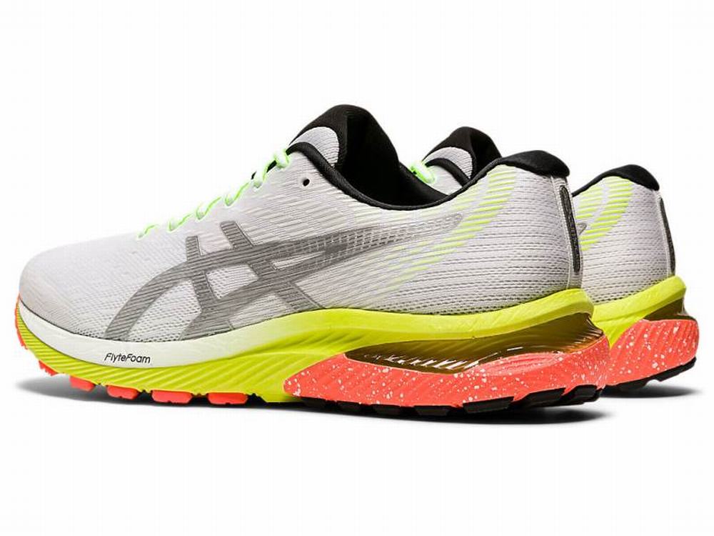 Chaussures Running Asics GEL-CUMULUS 22 LITE-SHOW Homme Blanche Argent | UXI-786594