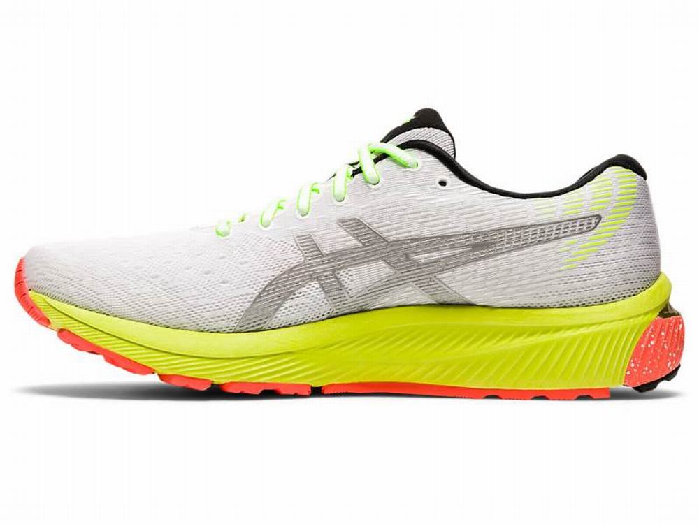 Chaussures Running Asics GEL-CUMULUS 22 LITE-SHOW Homme Blanche Argent | UXI-786594