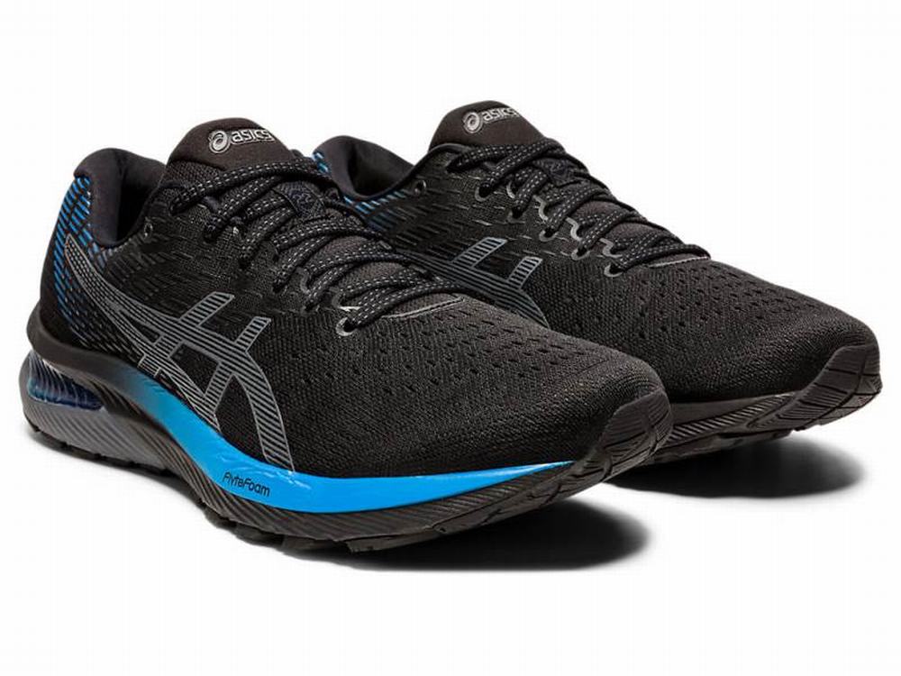 Chaussures Running Asics GEL-CUMULUS 22 Homme Noir Bleu | WIE-214083