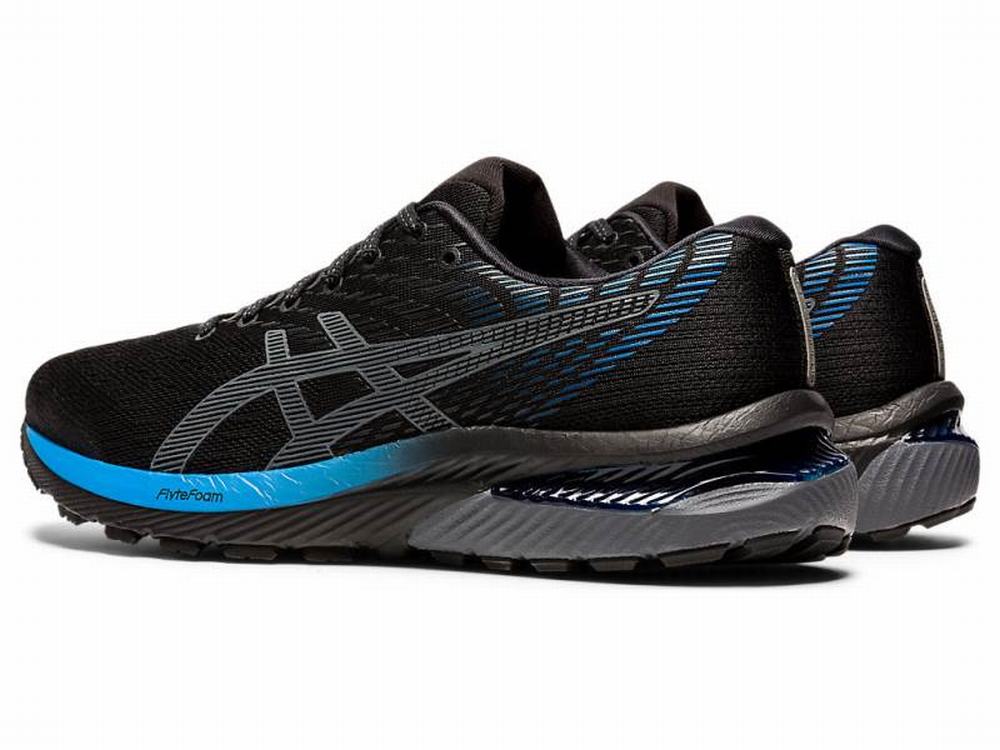 Chaussures Running Asics GEL-CUMULUS 22 Homme Noir Bleu | WIE-214083