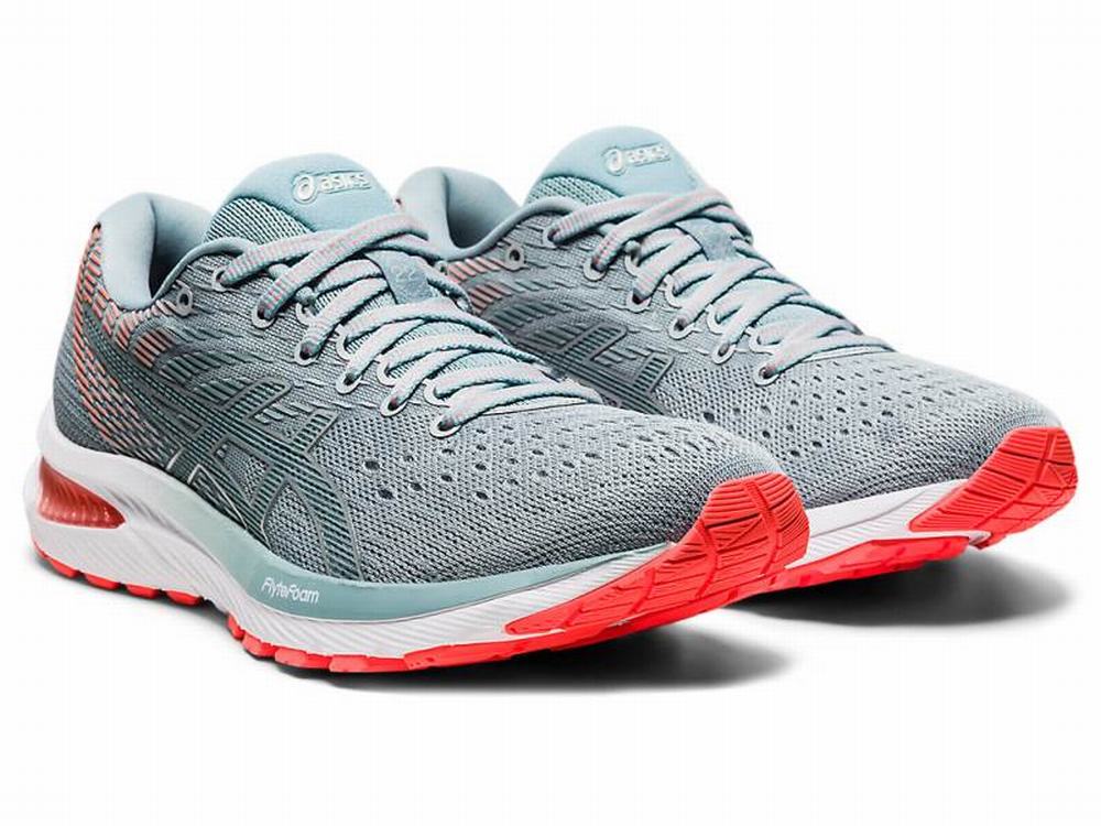 Chaussures Running Asics GEL-CUMULUS 22 (D) Femme Grise Clair | YEN-907852