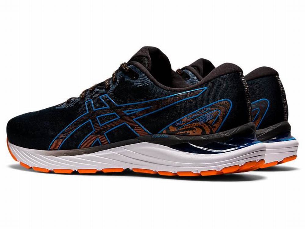 Chaussures Running Asics GEL-CUMULUS 23 (2E) Homme Noir Bleu | BJH-743259