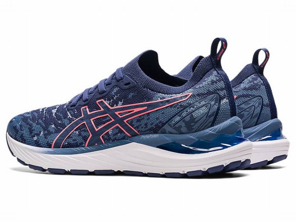 Chaussures Running Asics GEL-CUMULUS 23 MK Femme Bleu | BPE-275408