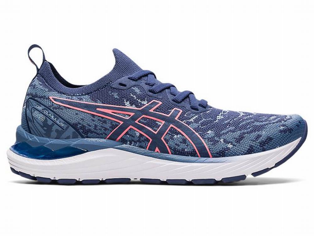 Chaussures Running Asics GEL-CUMULUS 23 MK Femme Bleu | BPE-275408