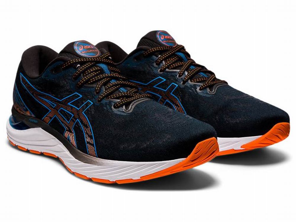 Chaussures Running Asics GEL-CUMULUS 23 Homme Noir Bleu | DTL-941203