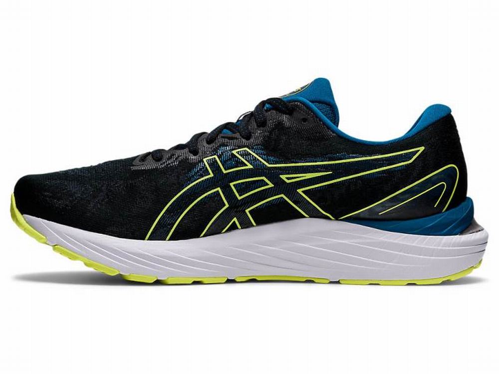 Chaussures Running Asics GEL-CUMULUS 23 Homme Noir Jaune | IBK-316495