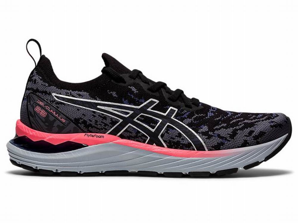 Chaussures Running Asics GEL-CUMULUS 23 MK Femme Noir Grise | JRW-410358