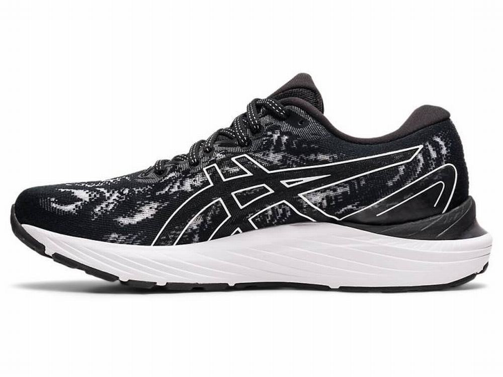 Chaussures Running Asics GEL-CUMULUS 23 Femme Noir Blanche | MYE-348052