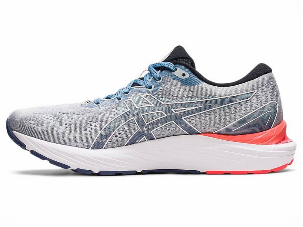 Chaussures Running Asics GEL-CUMULUS 23 Homme Blanche Grise | NEM-984013