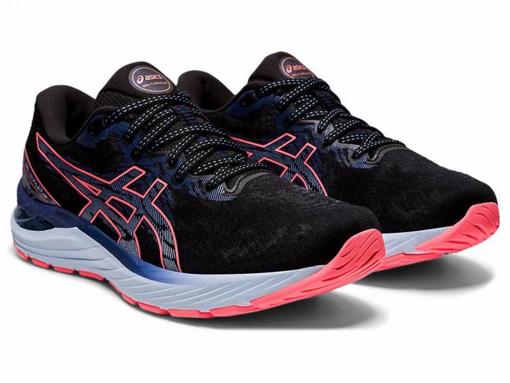 Chaussures Running Asics GEL-CUMULUS 23 Femme Noir Corail | NFA-348056