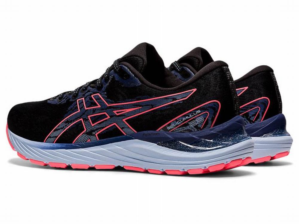 Chaussures Running Asics GEL-CUMULUS 23 Femme Noir Corail | NFA-348056