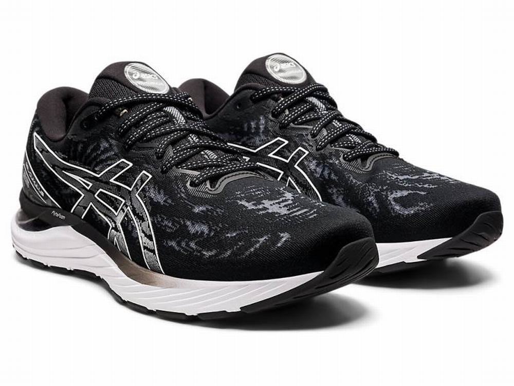 Chaussures Running Asics GEL-CUMULUS 23 Homme Noir Blanche | NRS-051294