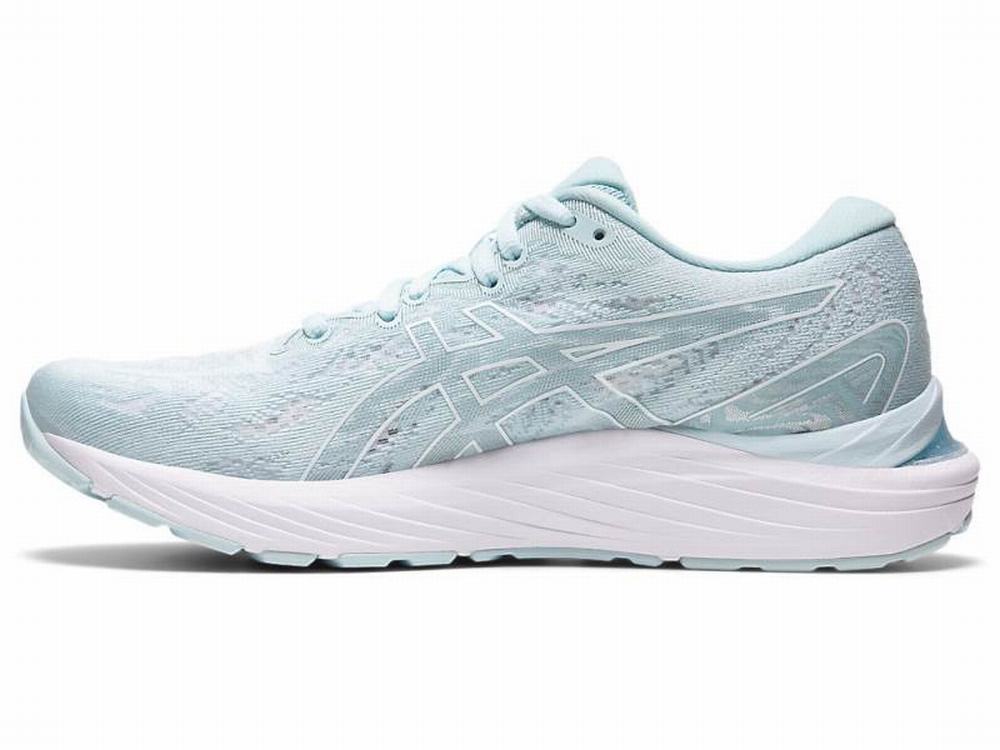 Chaussures Running Asics GEL-CUMULUS 23 Femme Turquoise Clair Blanche | ODZ-980524