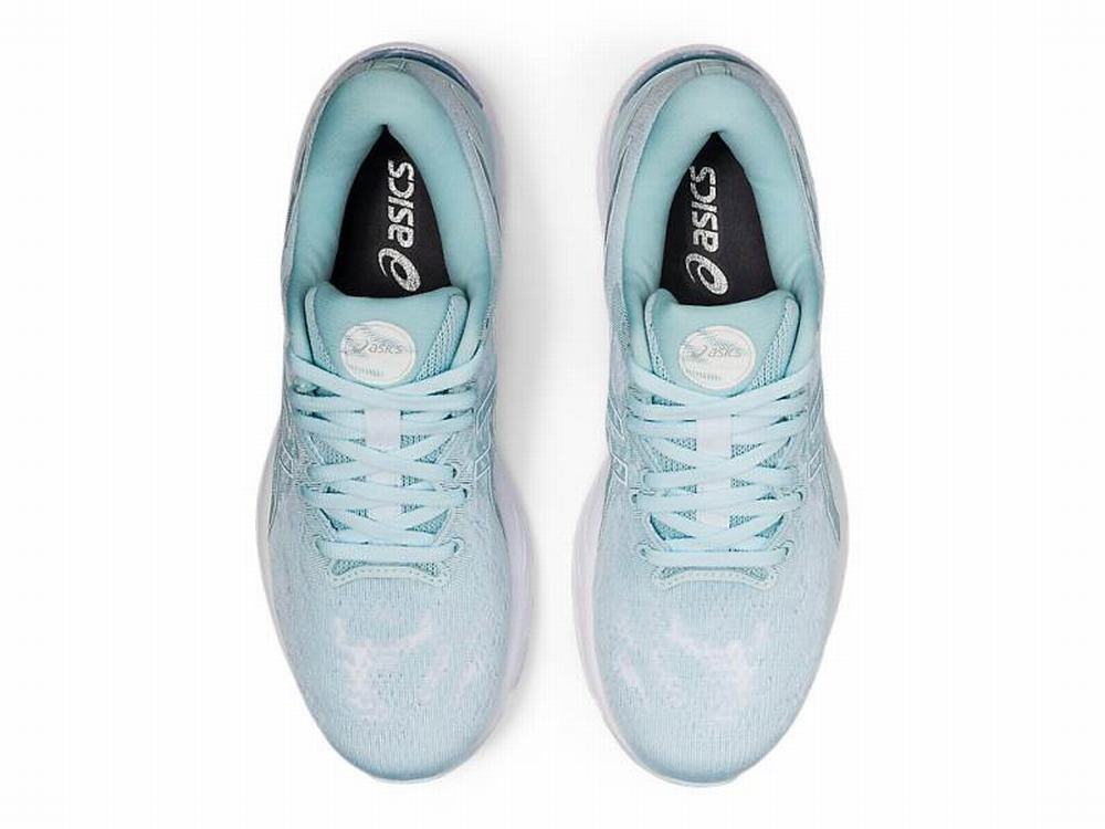 Chaussures Running Asics GEL-CUMULUS 23 Femme Turquoise Clair Blanche | ODZ-980524