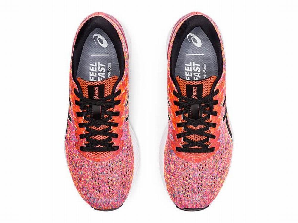 Chaussures Running Asics GEL-DS TRAINER 25 Femme Orange Noir Rouge | OKS-368094