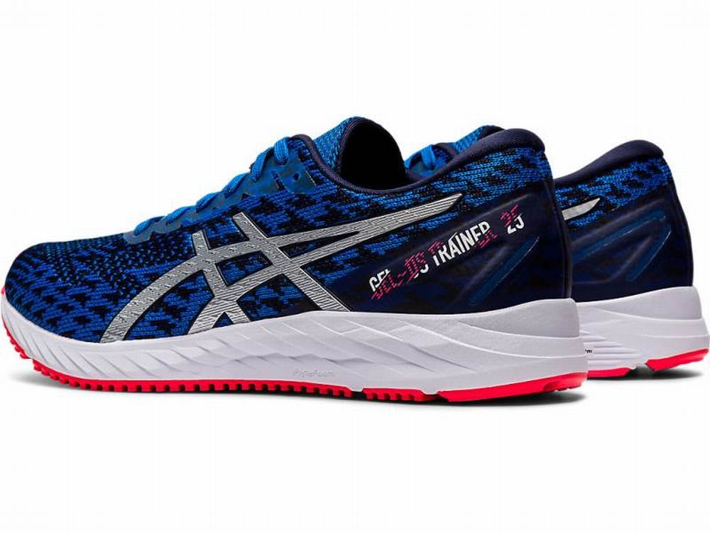 Chaussures Running Asics GEL-DS TRAINER 25 Femme Bleu Argent | RUJ-420961