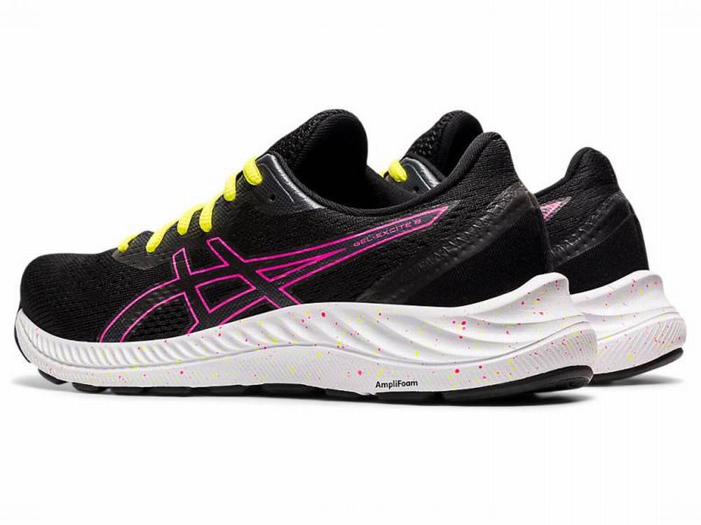 Chaussures Running Asics GEL-EXCITE 8 Femme Noir Rose | AOJ-139748