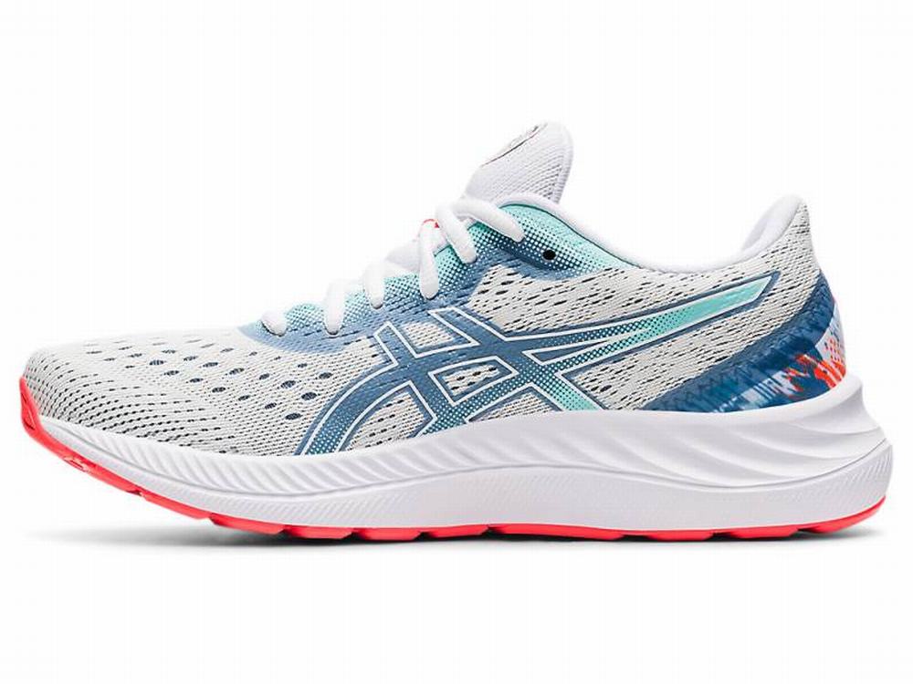 Chaussures Running Asics GEL-EXCITE 8 Femme Blanche | VUY-481503