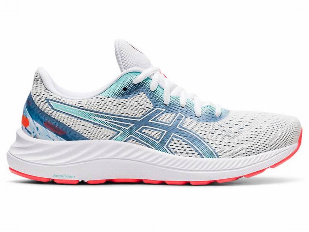 Chaussures Running Asics GEL-EXCITE 8 Femme Blanche | VUY-481503