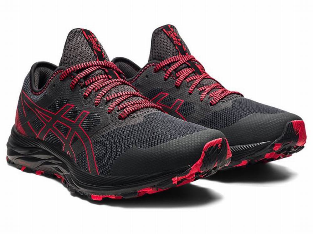 Chaussures Running Asics GEL-EXCITE TRAIL Homme Grise Rouge | MBC-825360