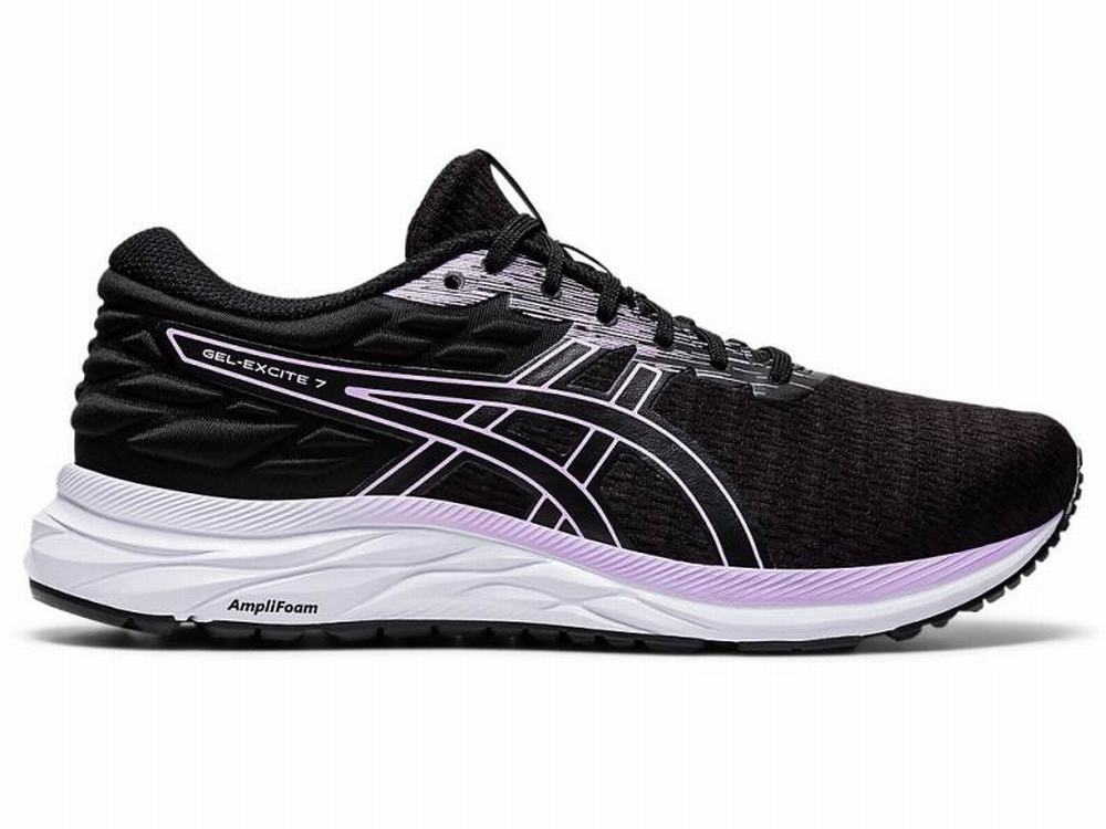 Chaussures Running Asics GEL-Excite 7 Twist Femme Noir | PFU-280156