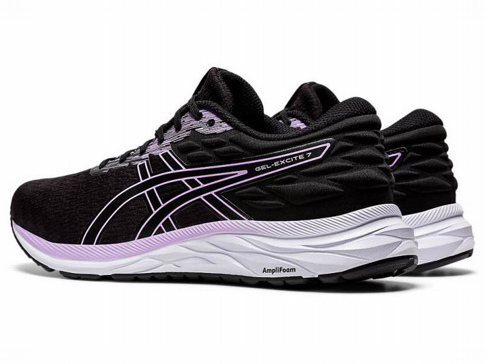 Chaussures Running Asics GEL-Excite 7 Twist Femme Noir | PFU-280156