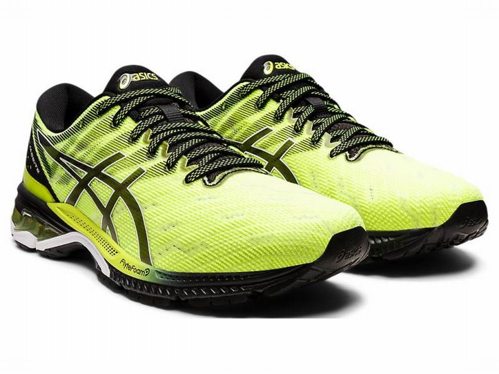 Chaussures Running Asics GEL-JADEITE Homme Noir Jaune | ZPI-029536