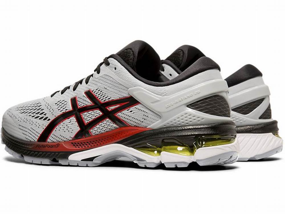 Chaussures Running Asics GEL-KAYANO 26 Homme Grise Noir | ZTM-015638