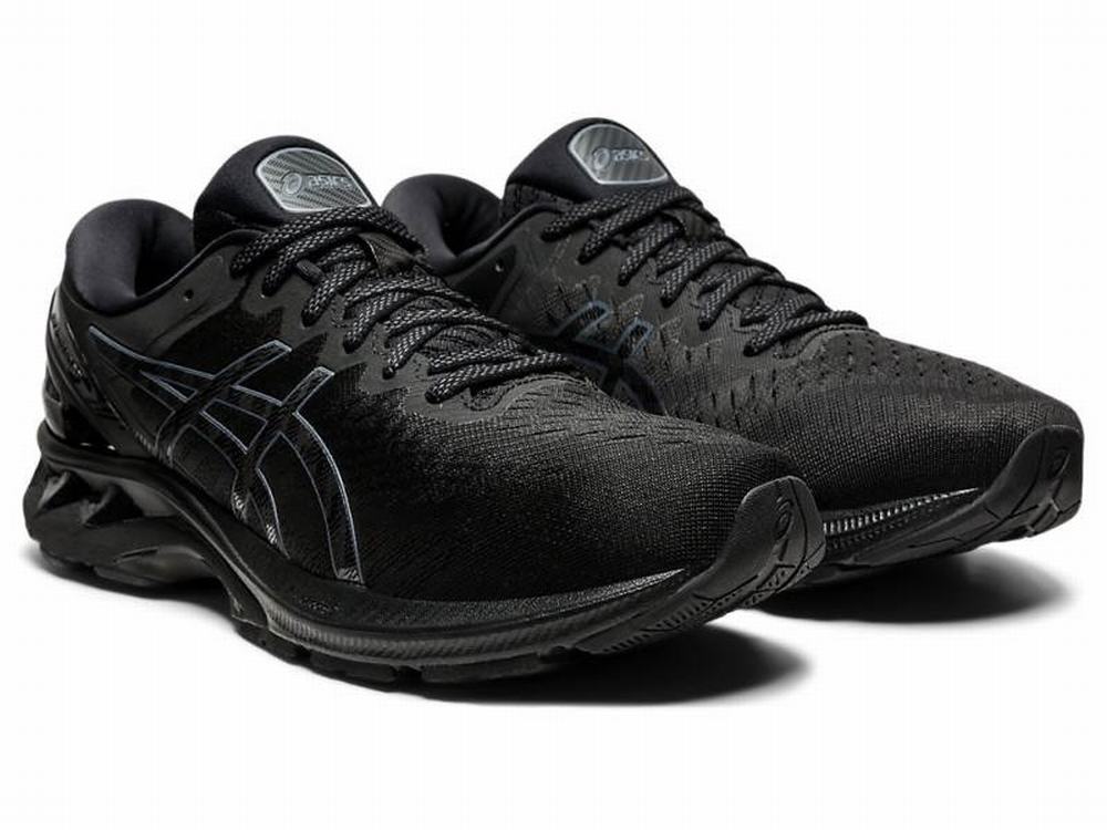 Chaussures Running Asics GEL-KAYANO 27 (4E) Homme Noir | DSH-130784