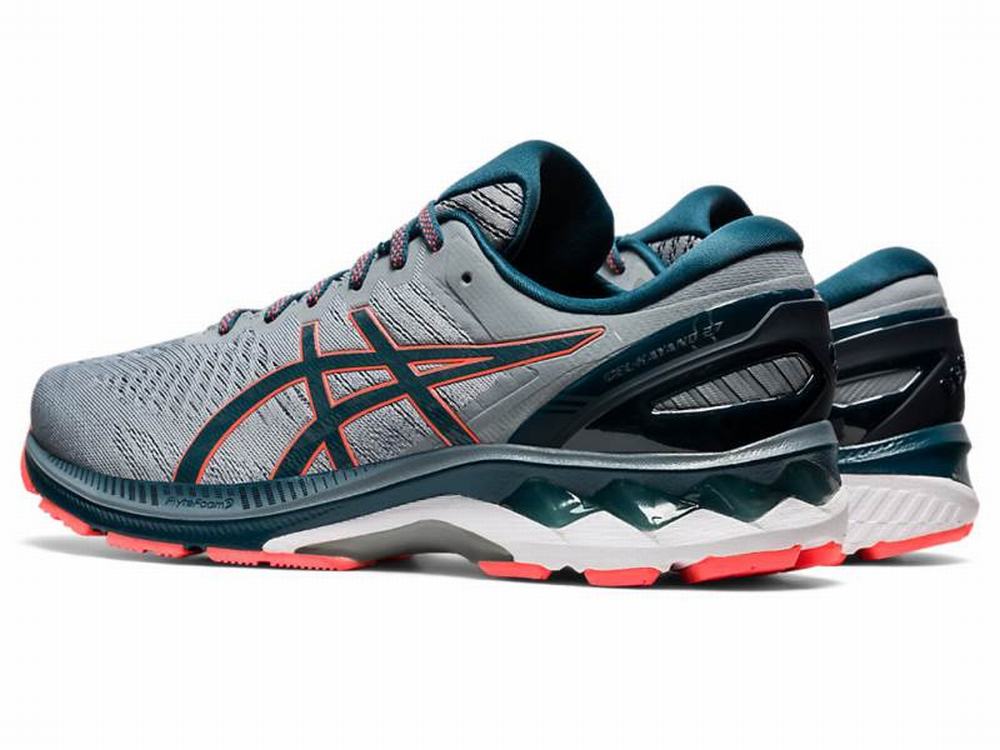 Chaussures Running Asics GEL-KAYANO 27 (4E) Homme Bleu | DYP-926748