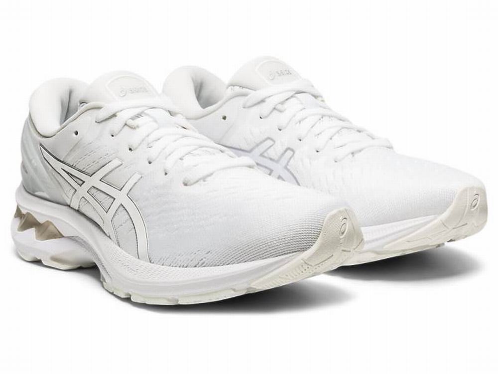 Chaussures Running Asics GEL-KAYANO 27 Femme Blanche | DXY-140925