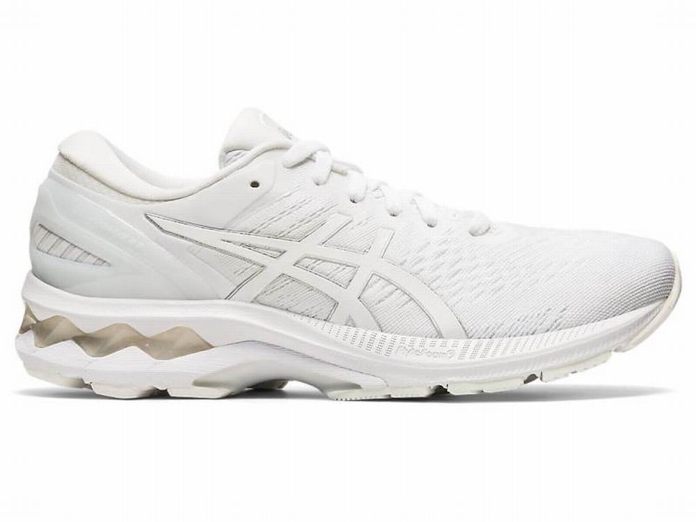 Chaussures Running Asics GEL-KAYANO 27 Femme Blanche | DXY-140925