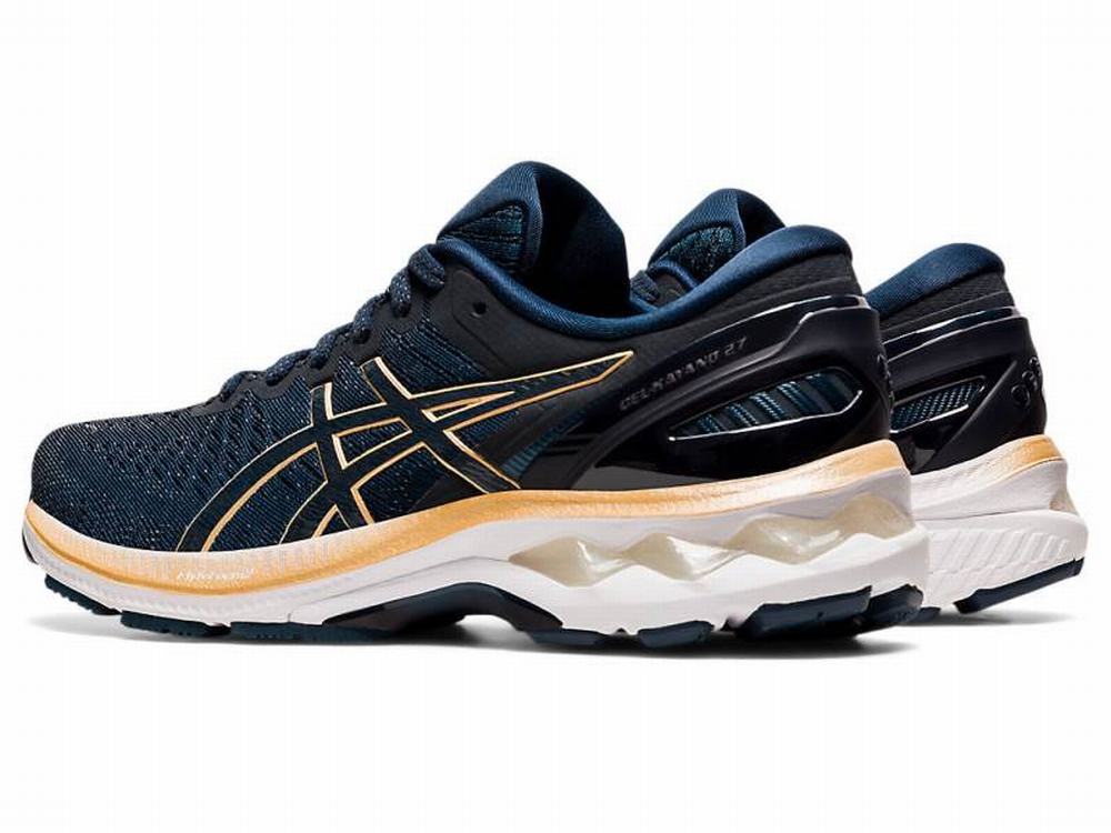 Chaussures Running Asics GEL-KAYANO 27 Femme Bleu | PXE-815946