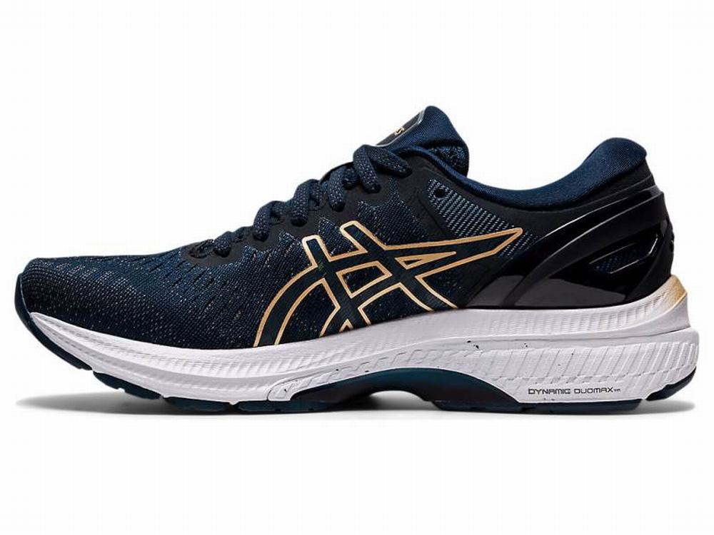 Chaussures Running Asics GEL-KAYANO 27 Femme Bleu | PXE-815946