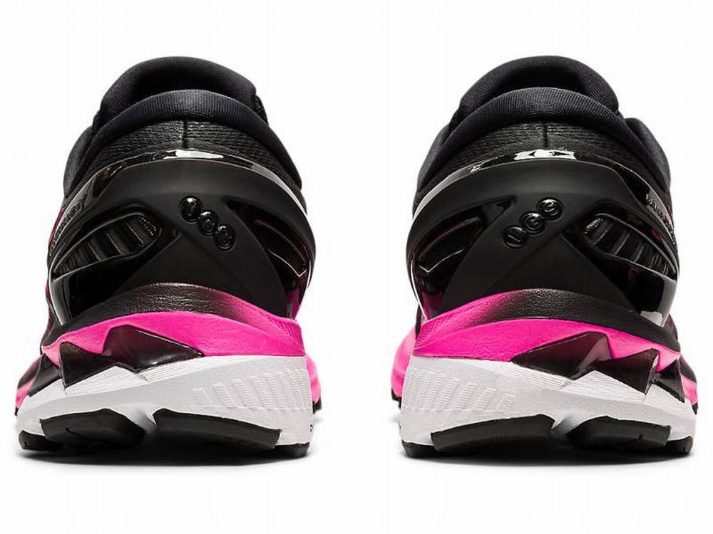 Chaussures Running Asics GEL-KAYANO 27 Femme Noir Rose | RWK-419087