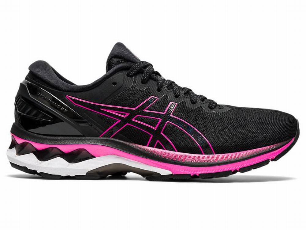 Chaussures Running Asics GEL-KAYANO 27 Femme Noir Rose | RWK-419087