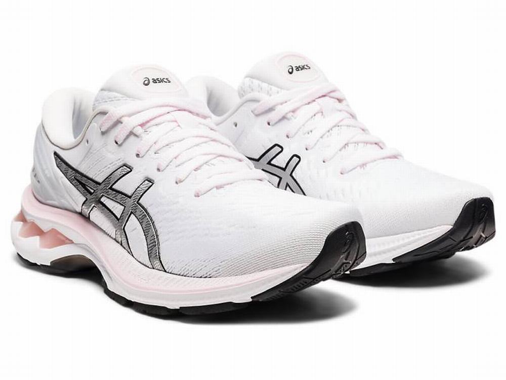 Chaussures Running Asics GEL-KAYANO 27 Femme Rose Argent | VGX-842930