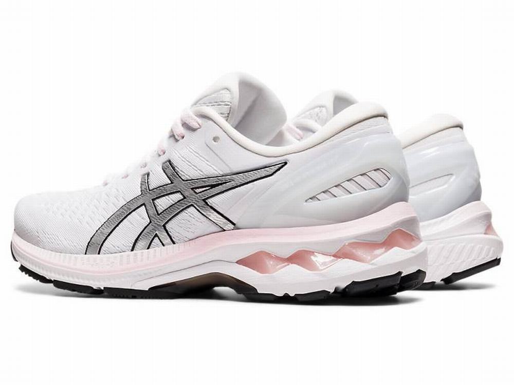 Chaussures Running Asics GEL-KAYANO 27 Femme Rose Argent | VGX-842930