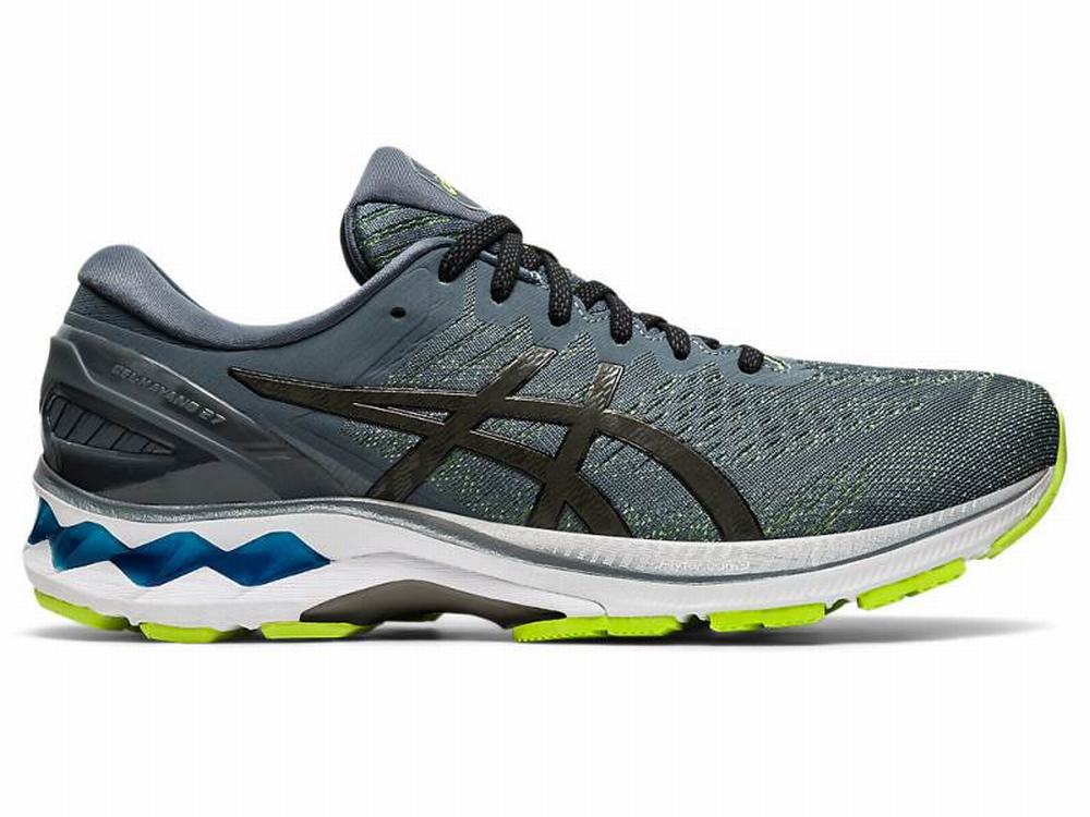 Chaussures Running Asics GEL-KAYANO 27 Homme Grise Foncé | NGW-326140