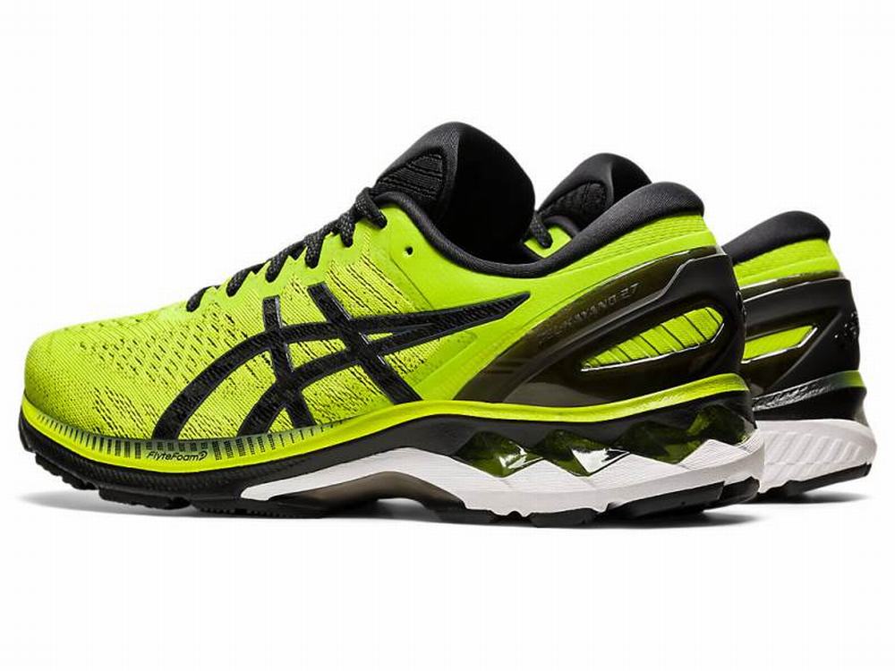 Chaussures Running Asics GEL-KAYANO 27 Homme Vert Clair Noir | VJB-675289