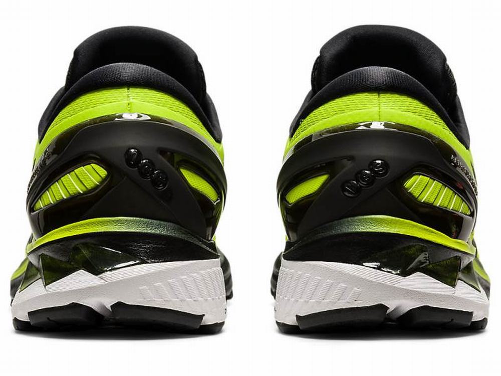 Chaussures Running Asics GEL-KAYANO 27 Homme Vert Clair Noir | VJB-675289