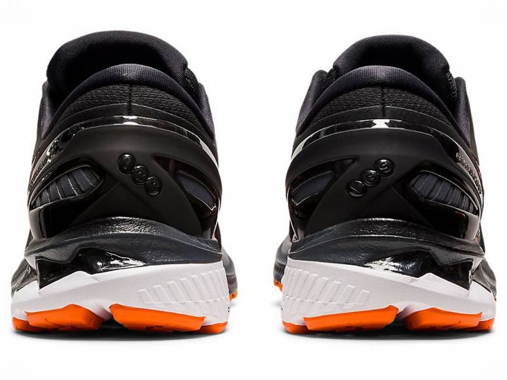 Chaussures Running Asics GEL-KAYANO 27 Homme Noir Orange | YGW-130928