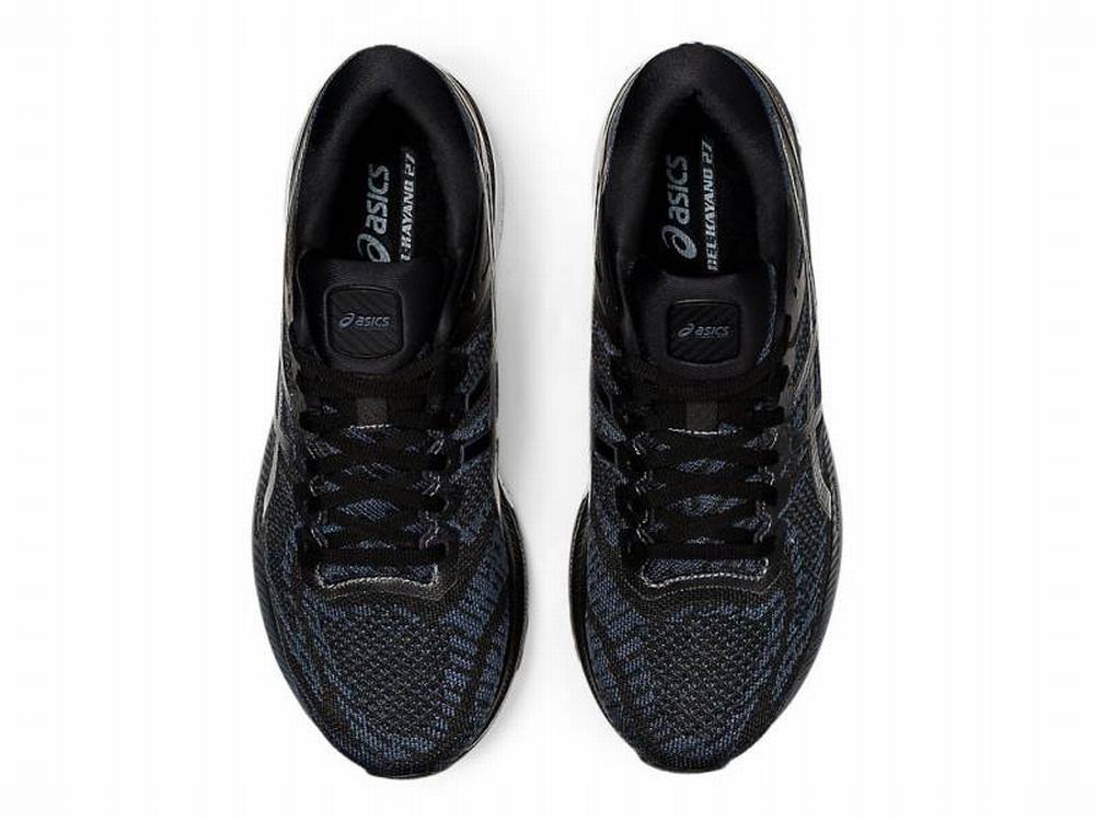 Chaussures Running Asics GEL-KAYANO 27 MK Homme Noir Grise | XUR-841763