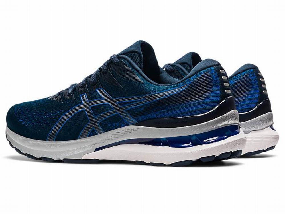 Chaussures Running Asics GEL-KAYANO 28 (2E) Homme Bleu | BZP-372865