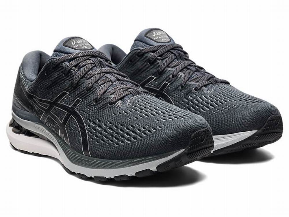 Chaussures Running Asics GEL-KAYANO 28 (4E) Homme Noir Grise | UDV-025948